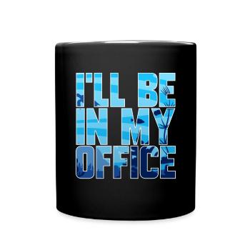 Marine Biology Ocean Marine Biologist - Full Colour Mug - black - Front
