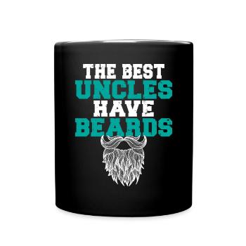 Giftidea Beard Men - Full Colour Mug - black - Front