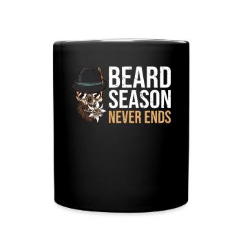 Giftidea Beard Men - Full Colour Mug - black - Front