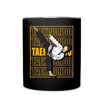 Taekwondo - Full Colour Mug - black - Front