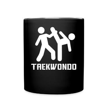 Taekwondo - Full Colour Mug - black - Front
