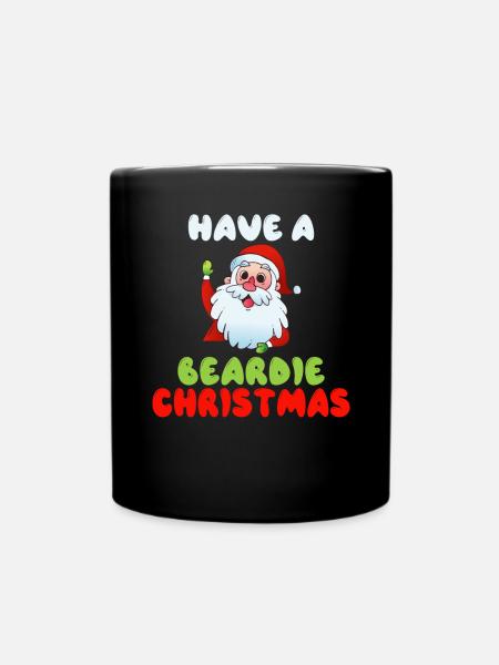 Giftidea Beard Men - Tasse einfarbig - Schwarz