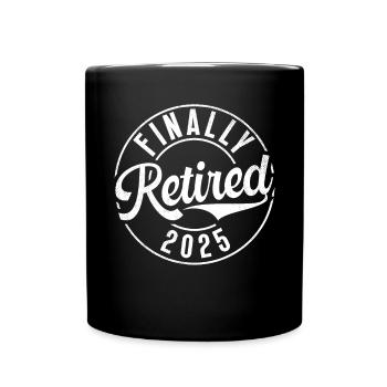 Retirement Gifts - Tasse einfarbig - Schwarz - Vorne