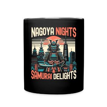 Nagoya Japan Country Travel Vacation I Love Nagoya - Full Colour Mug - black - Front