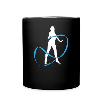 Gymnastics Band Grace - Elegance in Motion - Full Colour Mug - black - Front