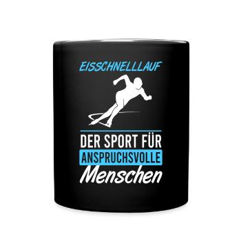 Cadeau de patinage de vitesse pour les connaisseurs - Mug uni - noir - Devant