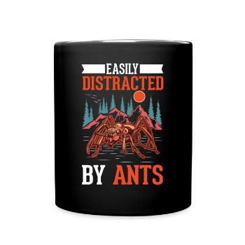 Ants, Ant Farm, Anthill, Fire Ants - Full Colour Mug - black - Front