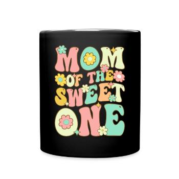 Amateur de crème glacée 1 an d’anniversaire - Mug uni - noir - Devant