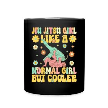 BJJ Martial Arts for Women - Full Colour Mug - black - Front