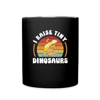 Gecko Salamander Lizard Reptile Gift - Full Colour Mug - black - Front