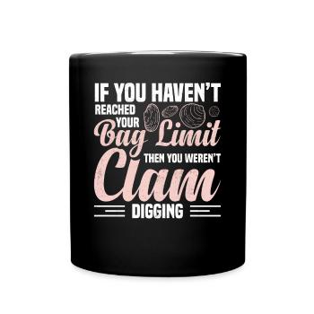 Mussels Seafood - Full Colour Mug - black - Front