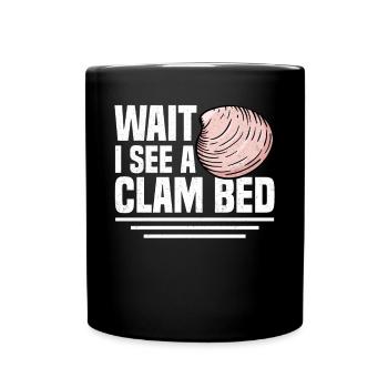 Moules Fruits de mer - Mug uni - noir - Devant