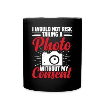 Content Creator & Social Media Influencer - Tasse einfarbig - Schwarz - Vorne