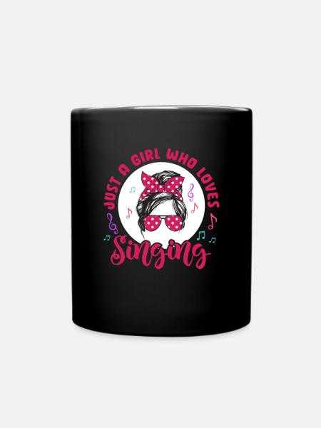 Chanteur chanteur chanteur musicien cadeau - Mug uni - noir