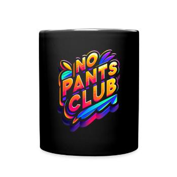 No Pants Club 6 - Full Colour Mug - black - Front
