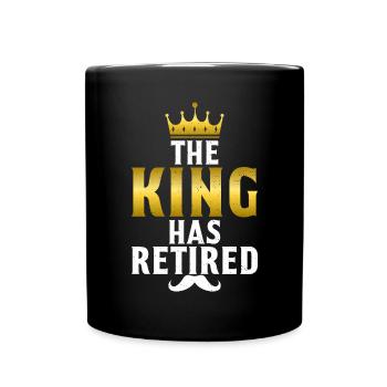 Cadeaux de retraite - Mug uni - noir - Devant
