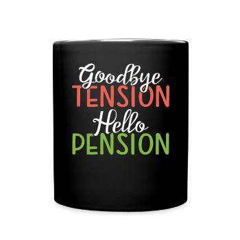 Retirement Gifts - Tasse einfarbig - Schwarz - Vorne