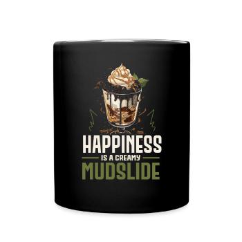 Mudslide Lover Cocktail Drink Food Lover Alcoholic - Full Colour Mug - black - Front