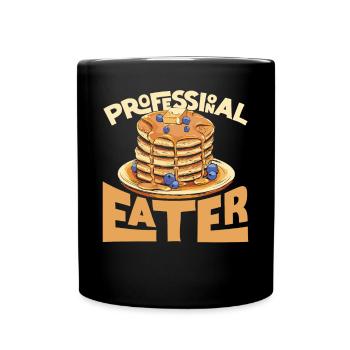 Pancake Lover Kids Professional - Mug uni - noir - Devant
