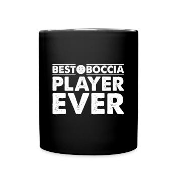 Best Boccia Player Ever - Full Colour Mug - black - Front