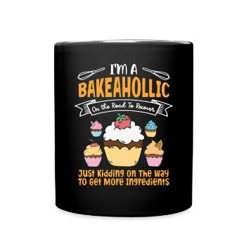 Baker Bakery Bakery Baking Gift - Full Colour Mug - black - Front