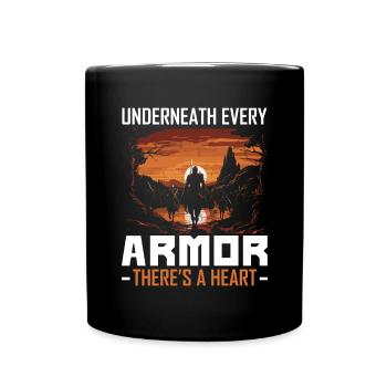 Trojanischer Krieg Krieger Antikes Griechenland Griechische Mythologie - Tasse einfarbig - Schwarz - Vorne