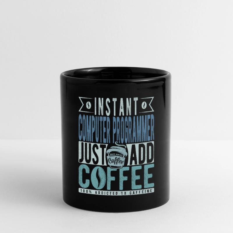 Programmateur informatique instantané il suffit d’ajouter du café Mug uni
