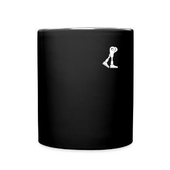 Logo Emblème Prothèse Pied Prothèse Jambe - Mug uni - noir - Devant