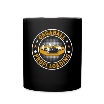 Gagaball Profi Loading - Tasse einfarbig - Schwarz - Vorne