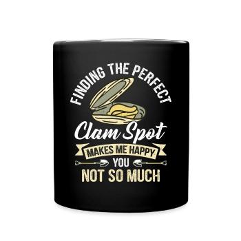 Mussels Seafood - Full Colour Mug - black - Front