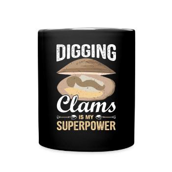 Mussels Seafood - Full Colour Mug - black - Front