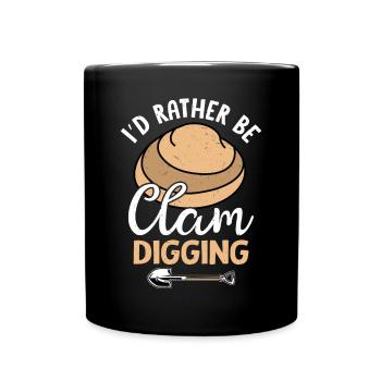 Mussels Seafood - Full Colour Mug - black - Front