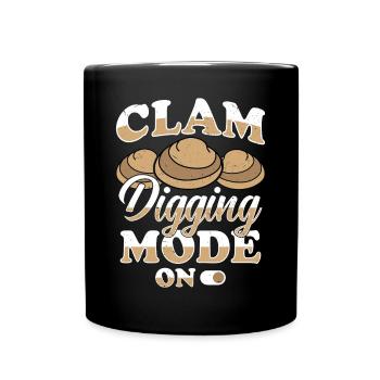 Mussels Seafood - Full Colour Mug - black - Front