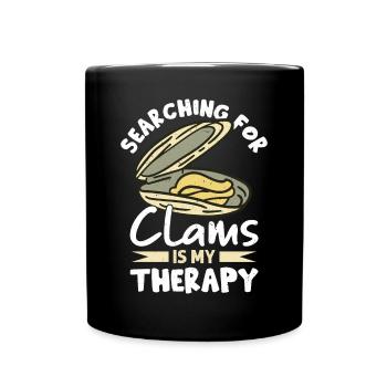 Mussels Seafood - Full Colour Mug - black - Front