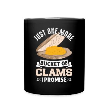 Mussels Seafood - Full Colour Mug - black - Front