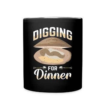 Mussels Seafood - Full Colour Mug - black - Front