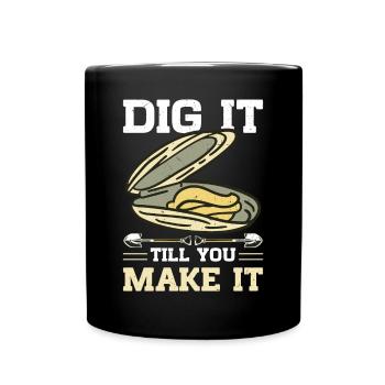 Mussels Seafood - Full Colour Mug - black - Front