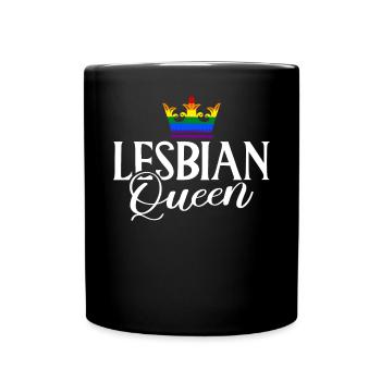 Lesbian Gifts - Tasse einfarbig - Schwarz - Vorne