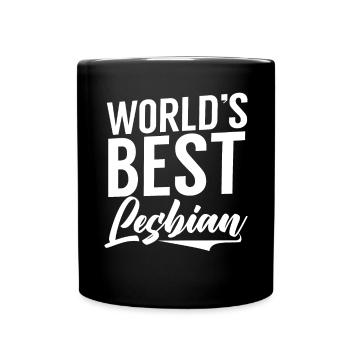 Lesbian Gifts - Tasse einfarbig - Schwarz - Vorne