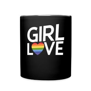 Lesbian Gifts - Tasse einfarbig - Schwarz - Vorne