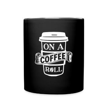 Sur un petit pain au café - Barista Kaffee Fans - Mug uni - noir - Devant