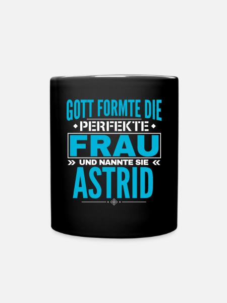 Astrid Nom Design - Mug uni - noir