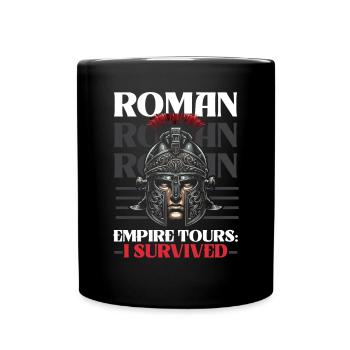 Légionnaires romains Rome antique Empire romain - Mug uni - noir - Devant