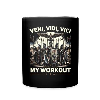 Légionnaires romains Rome antique Empire romain - Mug uni - noir - Devant