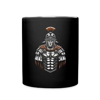 Légionnaires romains Rome antique Empire romain - Mug uni - noir - Devant