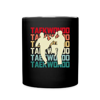 Taekwondo - Full Colour Mug - black - Front