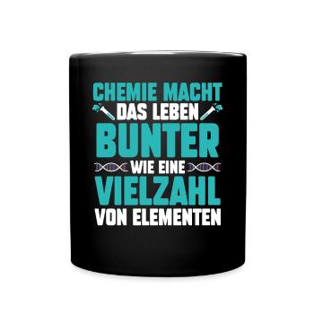 Chimiste Sciences Physique Chimie - Mug uni - noir - Devant