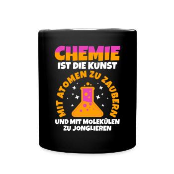Chemist Science Physics Chemistry - Full Colour Mug - black - Front