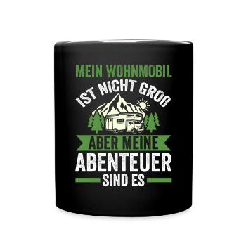 Camping-car Camping-car Camping Camping - Mug uni - noir - Devant