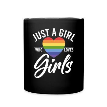 Lesbian Gifts - Tasse einfarbig - Schwarz - Vorne